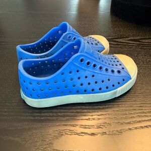 Kids Blue Slip-On Shoes